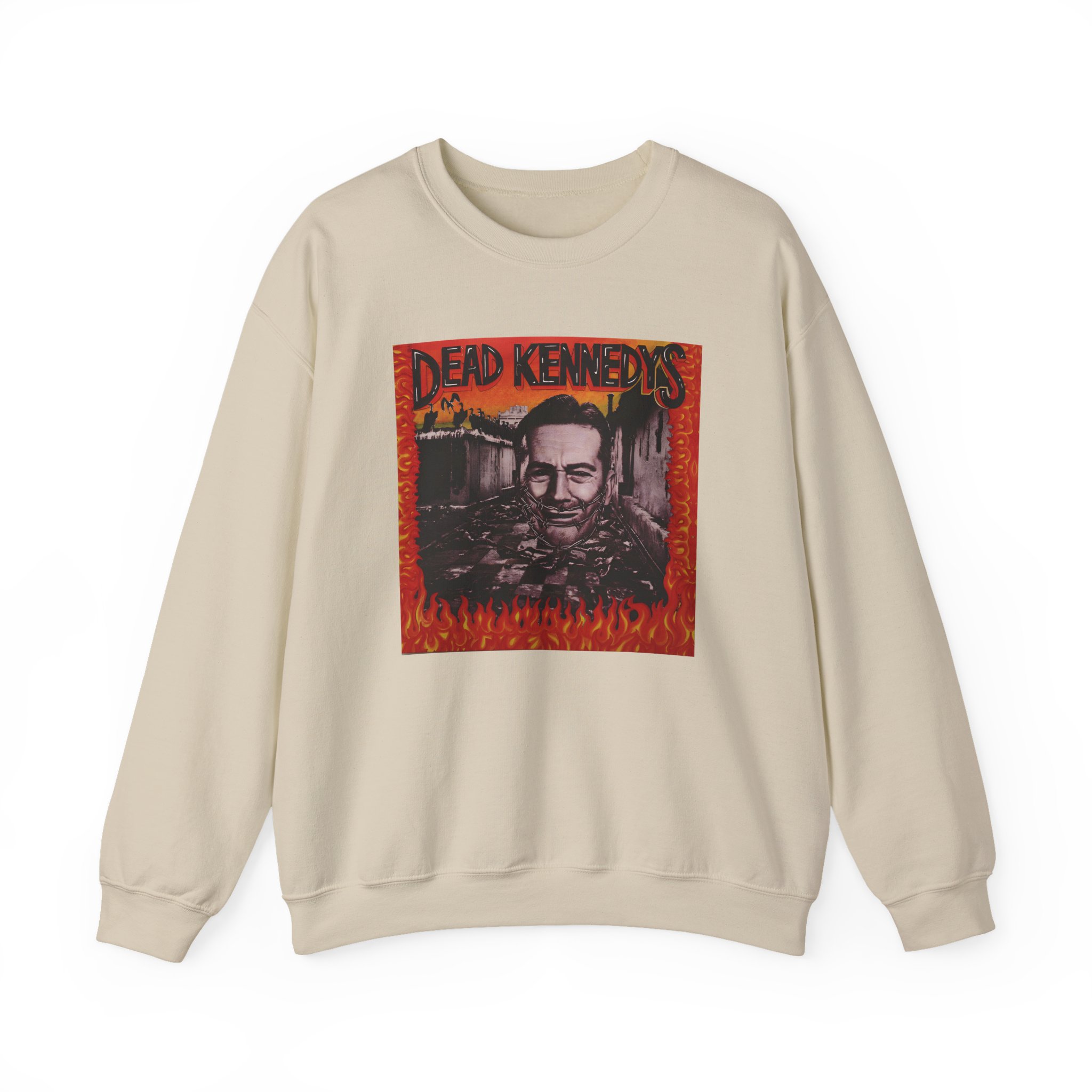 Dead Kennedys Give Me Convenience Cover Unisex Heavy Blend™ Crewneck Sweatshirt - Image 3