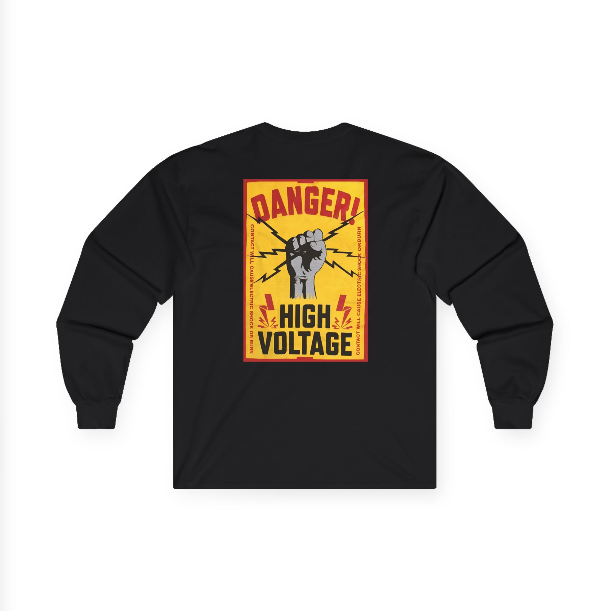 Lachlan Danger! High Voltage Unisex Ultra Cotton Long Sleeve Tee - Image 2