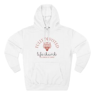 Life Church Fully Devoted Vintage Three-Panel Fleece Hoodie