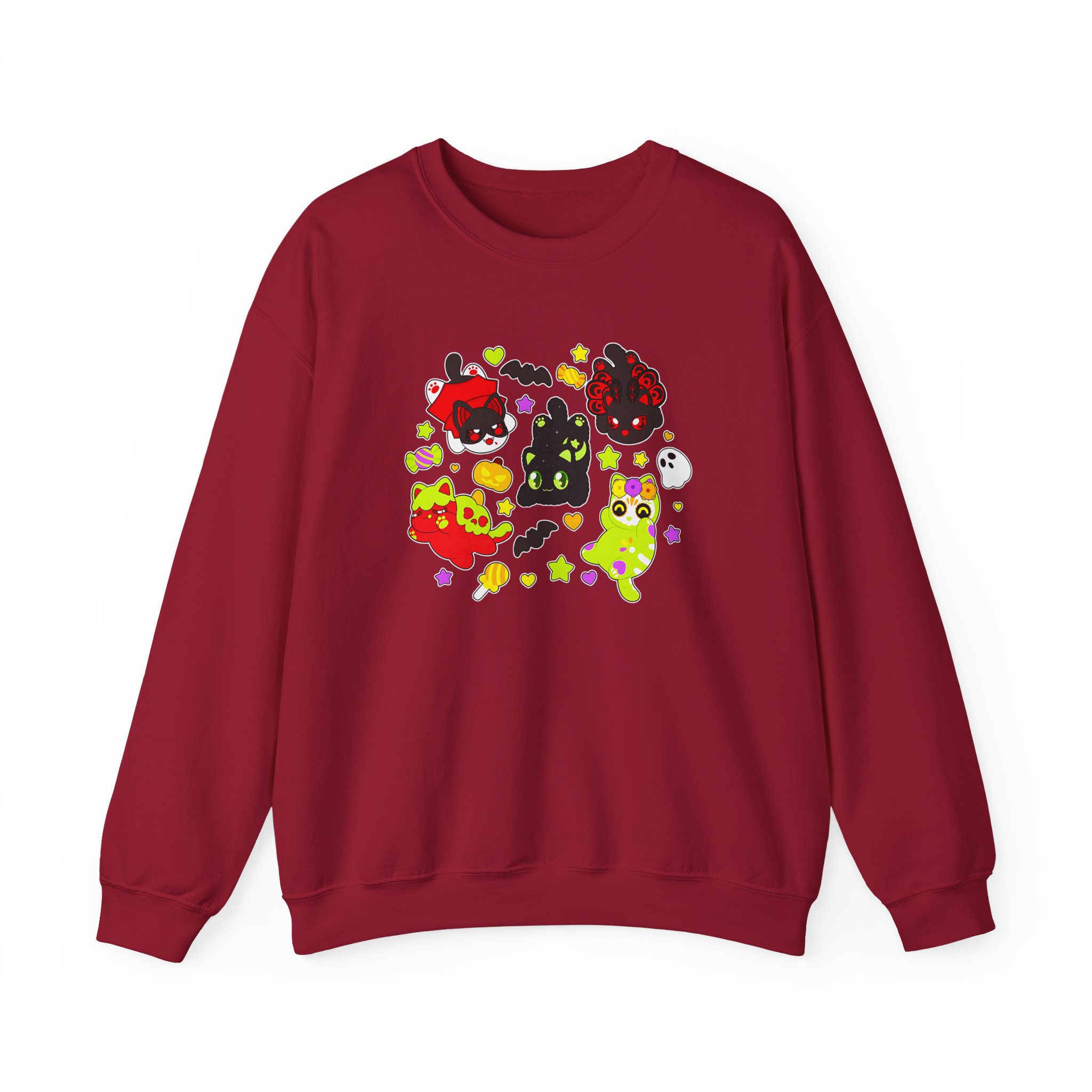 Aphmau Halloween Unisex Heavy Blend™ Crewneck Sweatshirt - Image 27