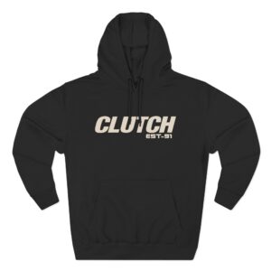 Clutch Red Alert Three-Panel Fleece Hoodie
