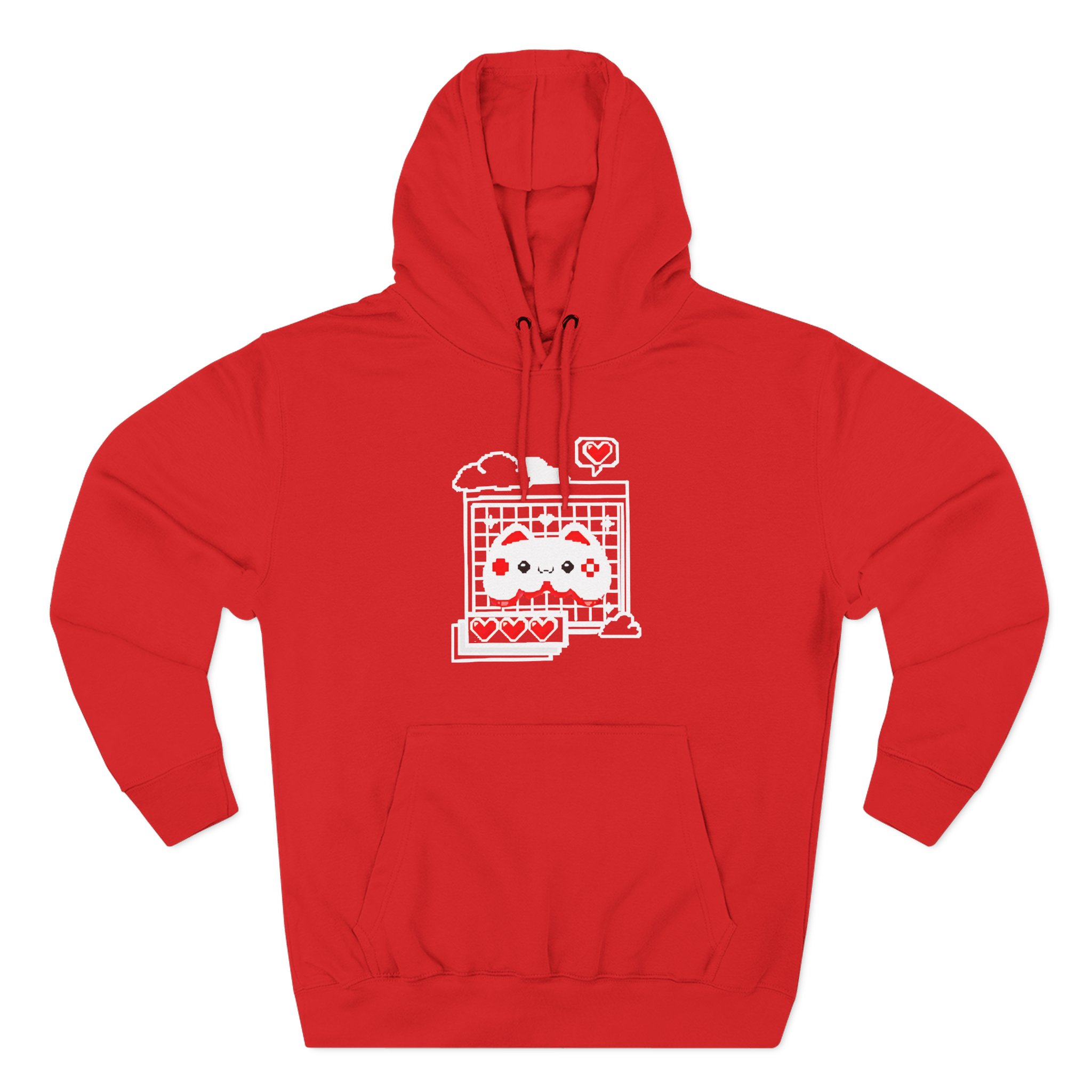 Aphmau Gamer Cat Three-Panel Fleece Hoodie - Image 13