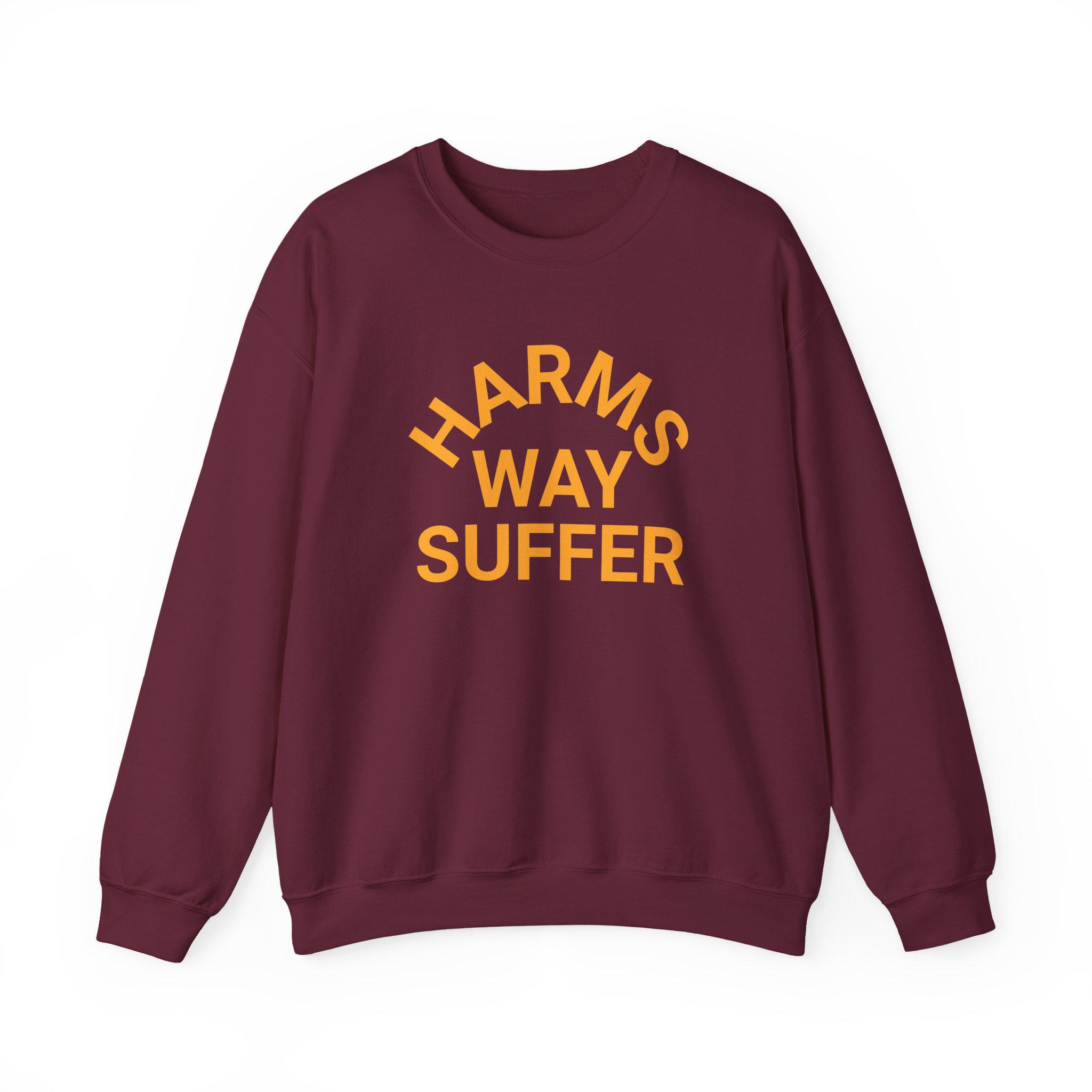 Harms Way Suffer Real Unisex Heavy Blend™ Crewneck Sweatshirt - Image 3