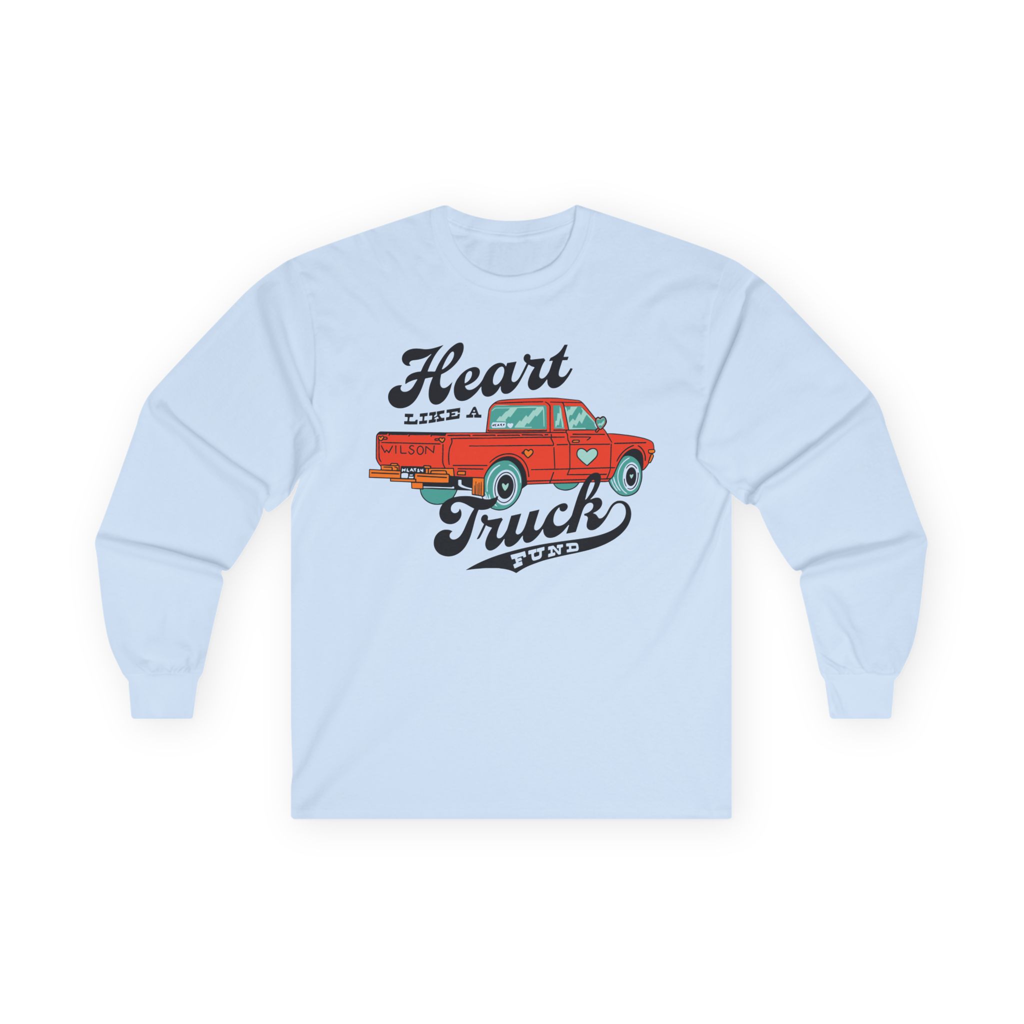 Lainey Wilson Heart Like a Truck Fund Unisex Ultra Cotton Long Sleeve Tee - Image 11