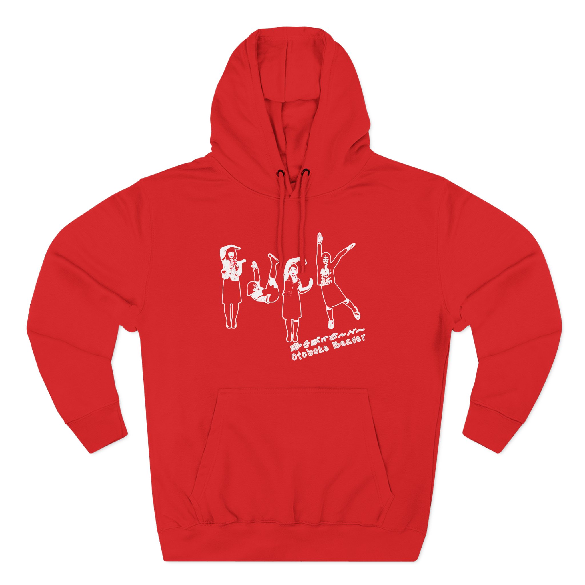 Otoboke Beaver FXXK Office Life Three-Panel Fleece Hoodie - Image 13