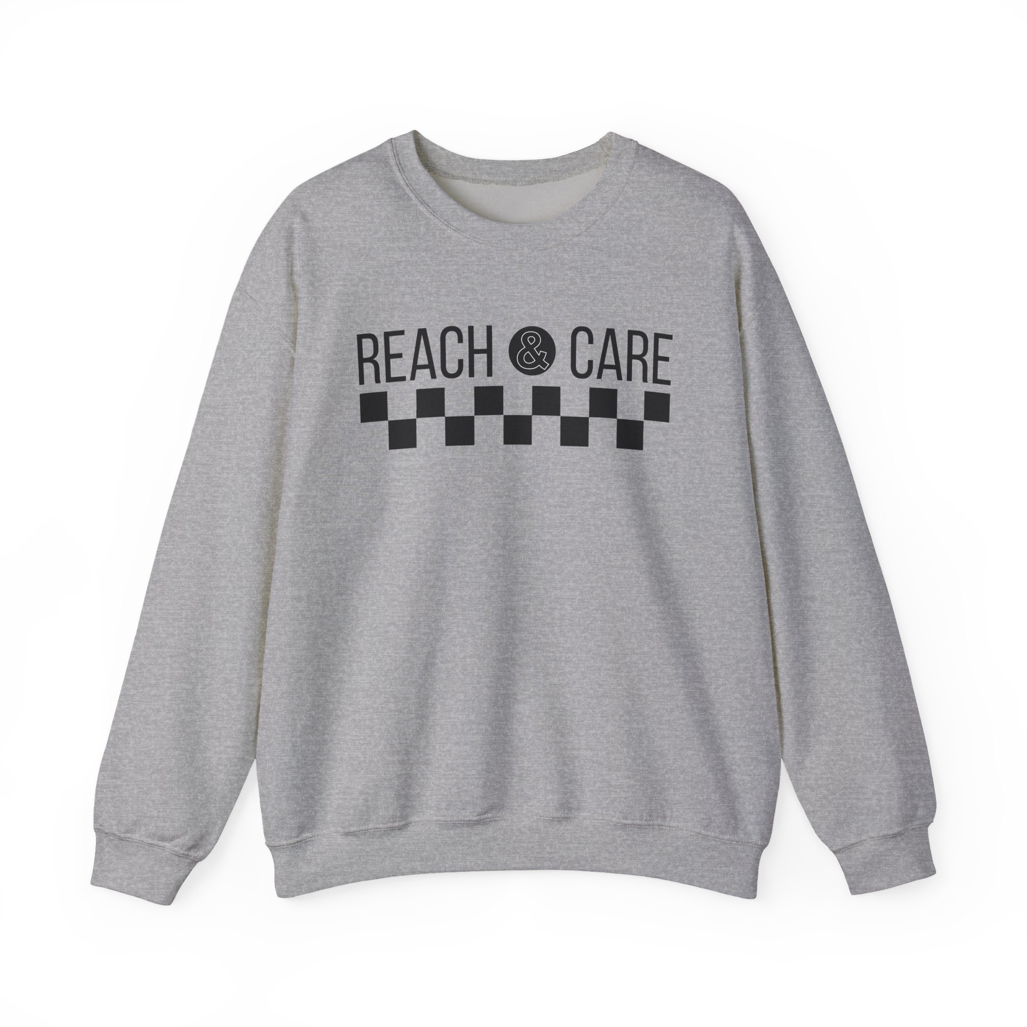 Life Church Reach the World Care for the One Unisex Heavy Blend™ Crewneck Sweatshirt - Image 7