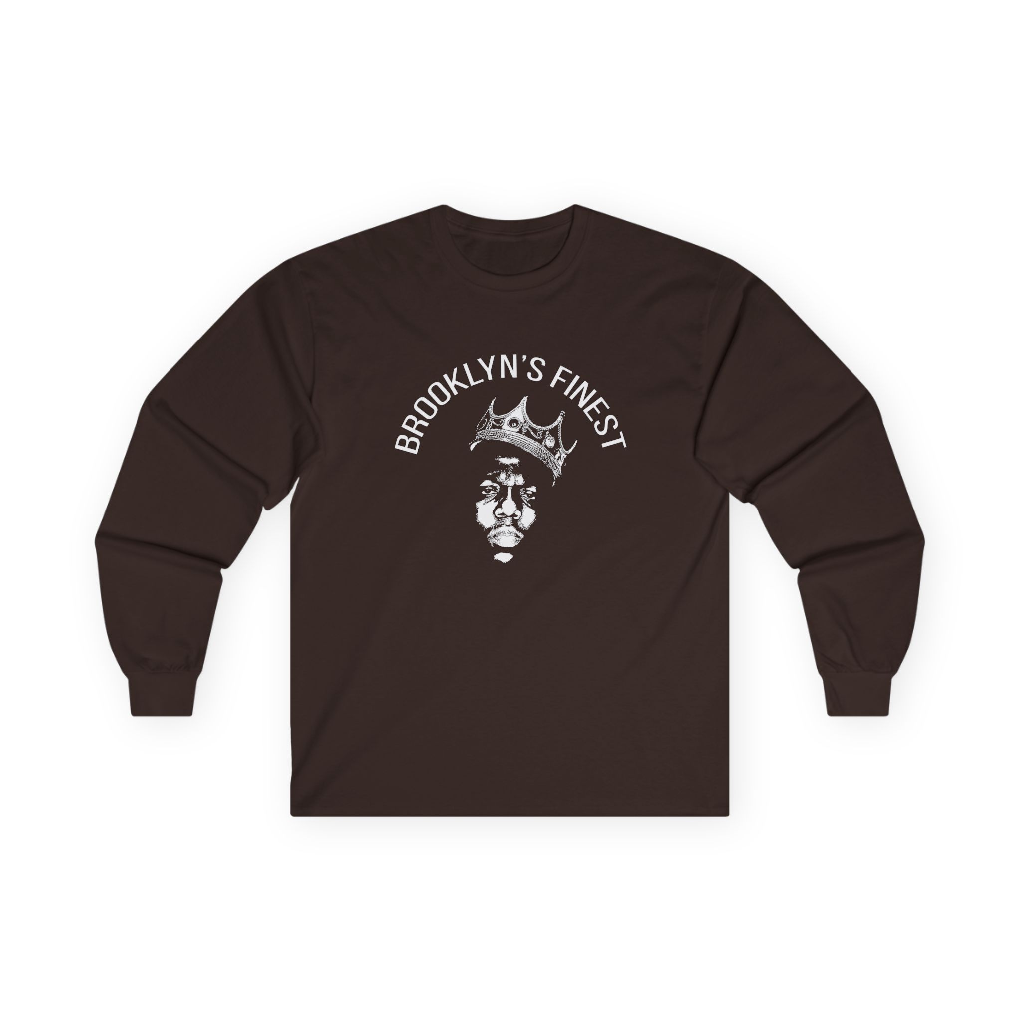 Biggie Smalls Brooklyn's Finest Unisex Ultra Cotton Long Sleeve Tee - Image 3