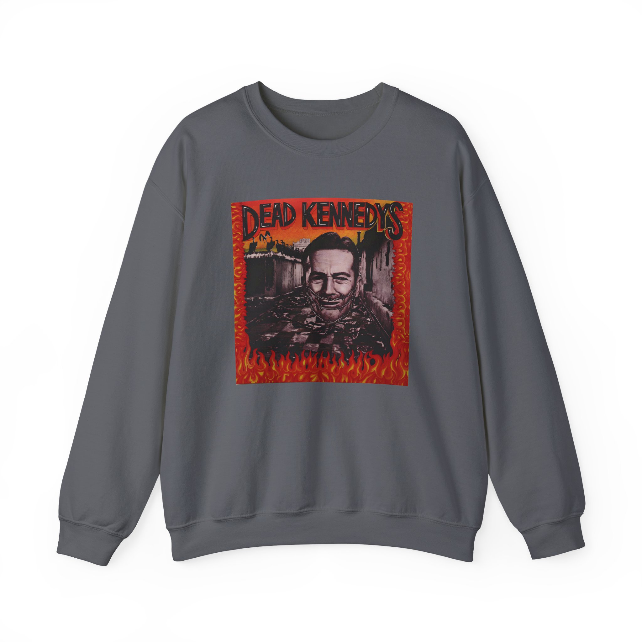 Dead Kennedys Give Me Convenience Cover Unisex Heavy Blend™ Crewneck Sweatshirt - Image 23