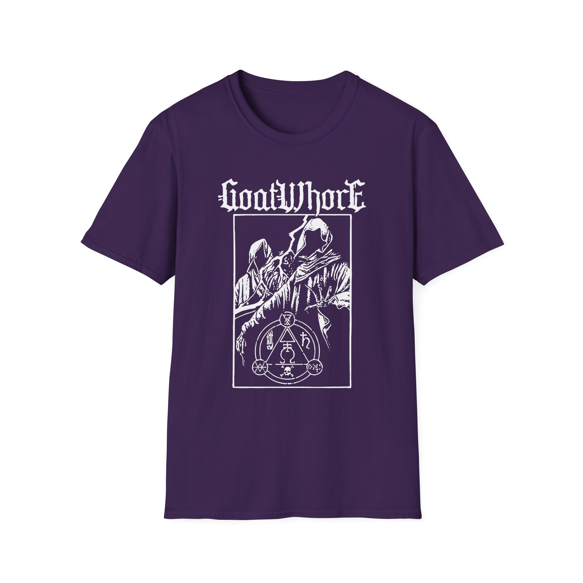 Goatwhore sigil Unisex Softstyle T-Shirt - Image 13