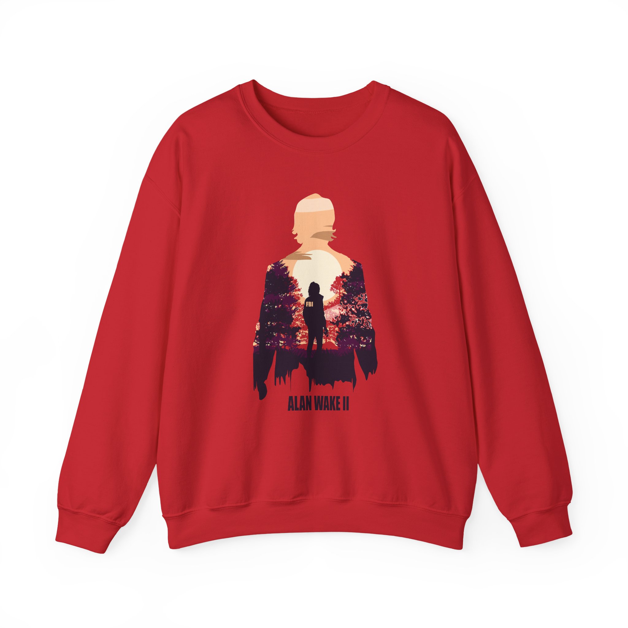 Alan Wake Unisex Heavy Blend™ Crewneck Sweatshirt - Image 11