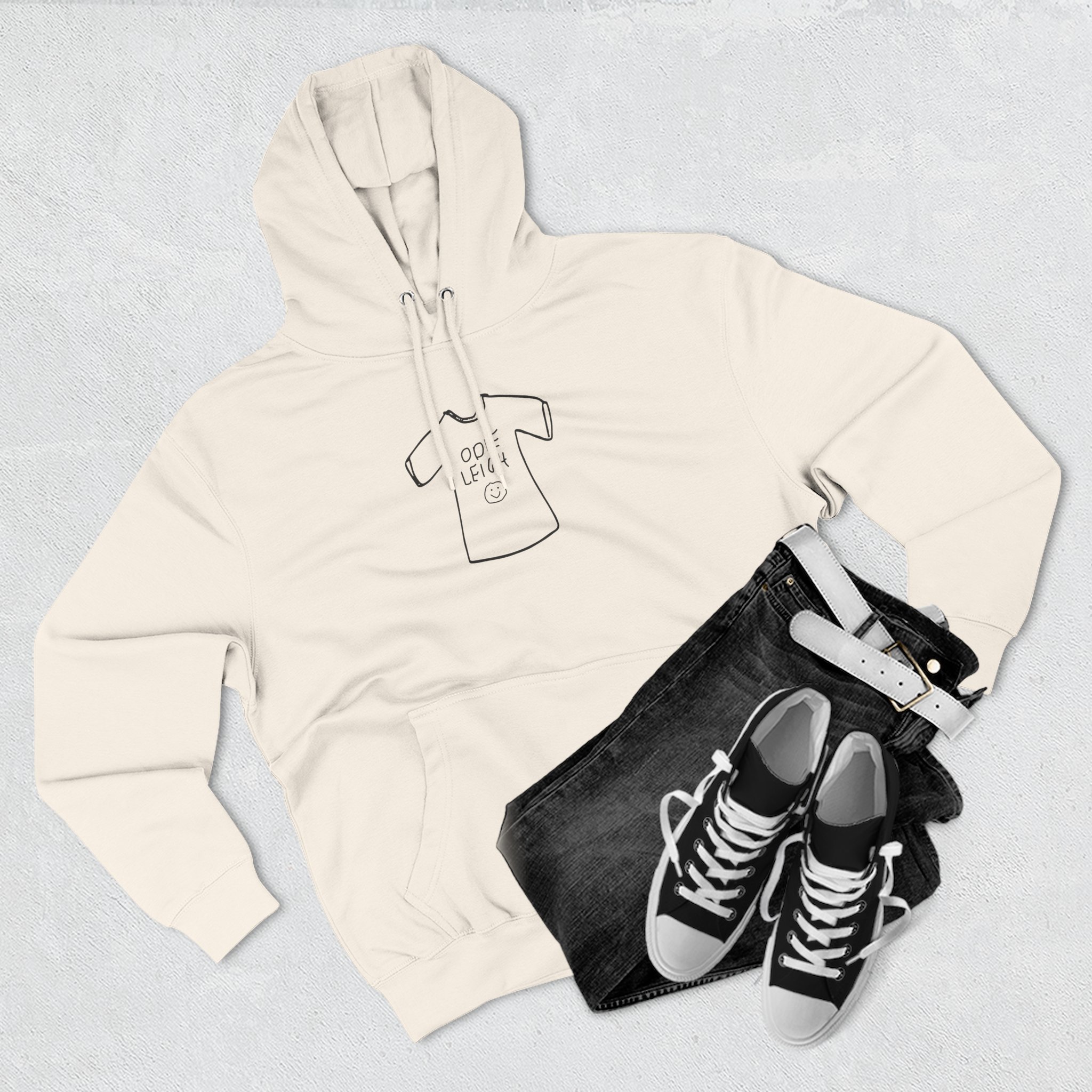 Odie Leigh Three-Panel Fleece Hoodie - Image 7