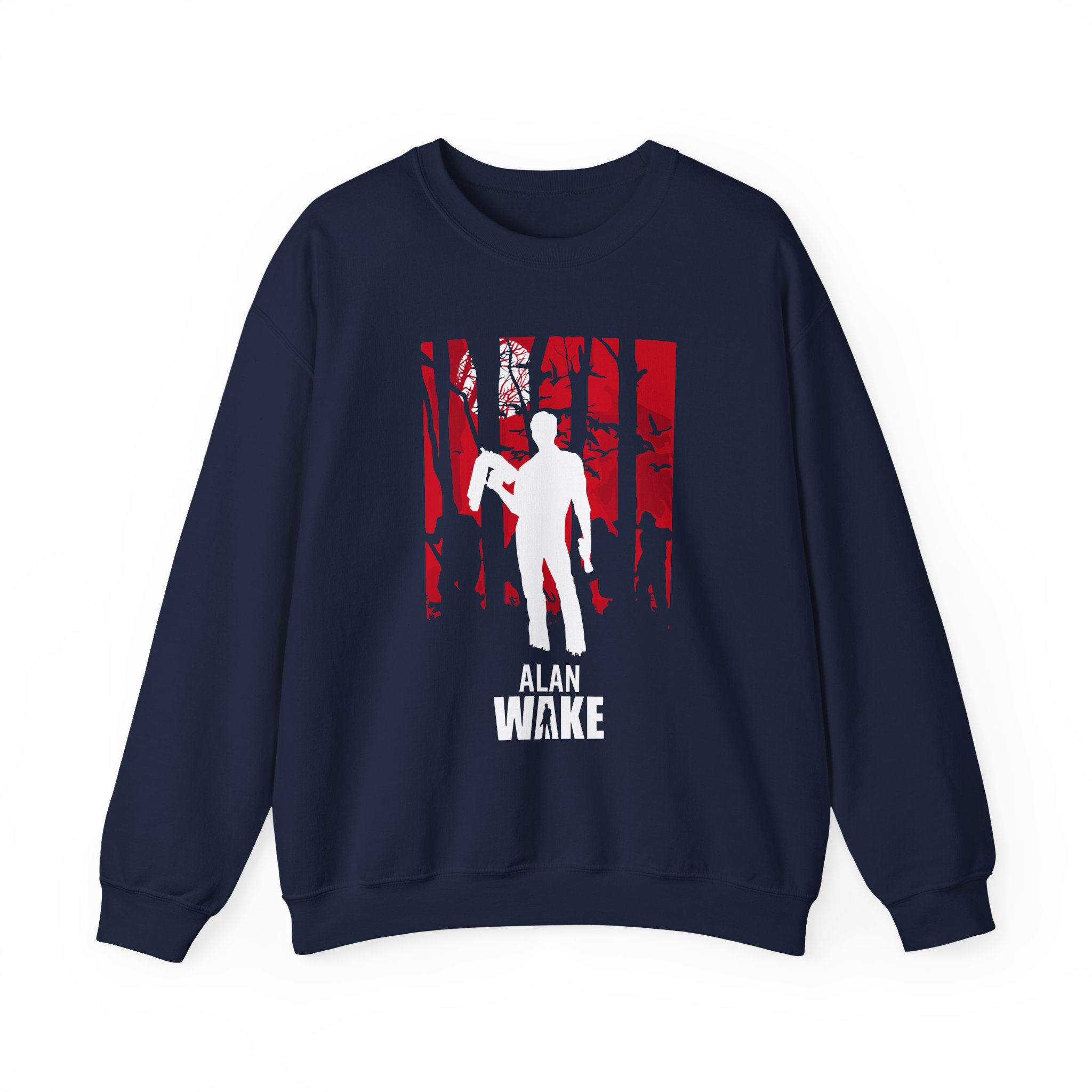 Alan Wake Unisex Heavy Blend™ Crewneck Sweatshirt - Image 7