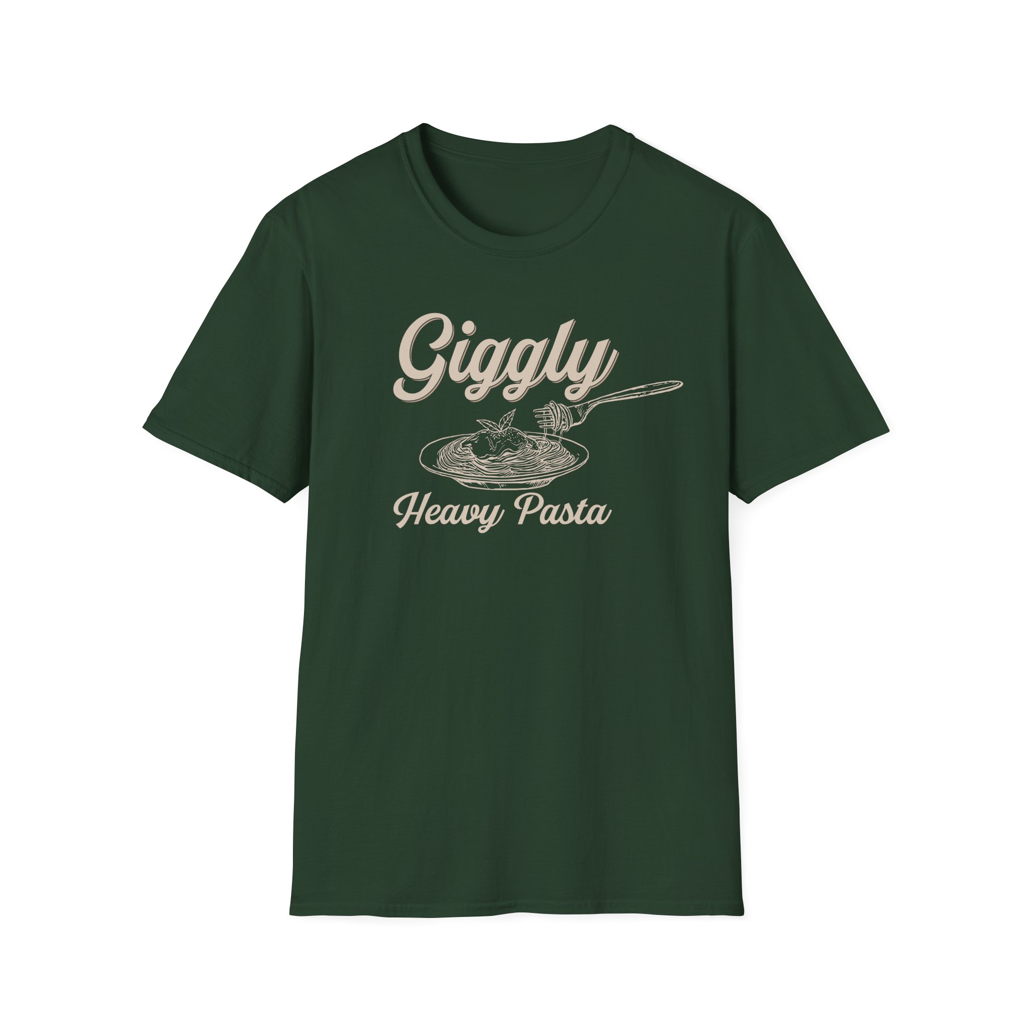 Giggly Squad Heavy Pasta Unisex Softstyle T-Shirt - Image 7