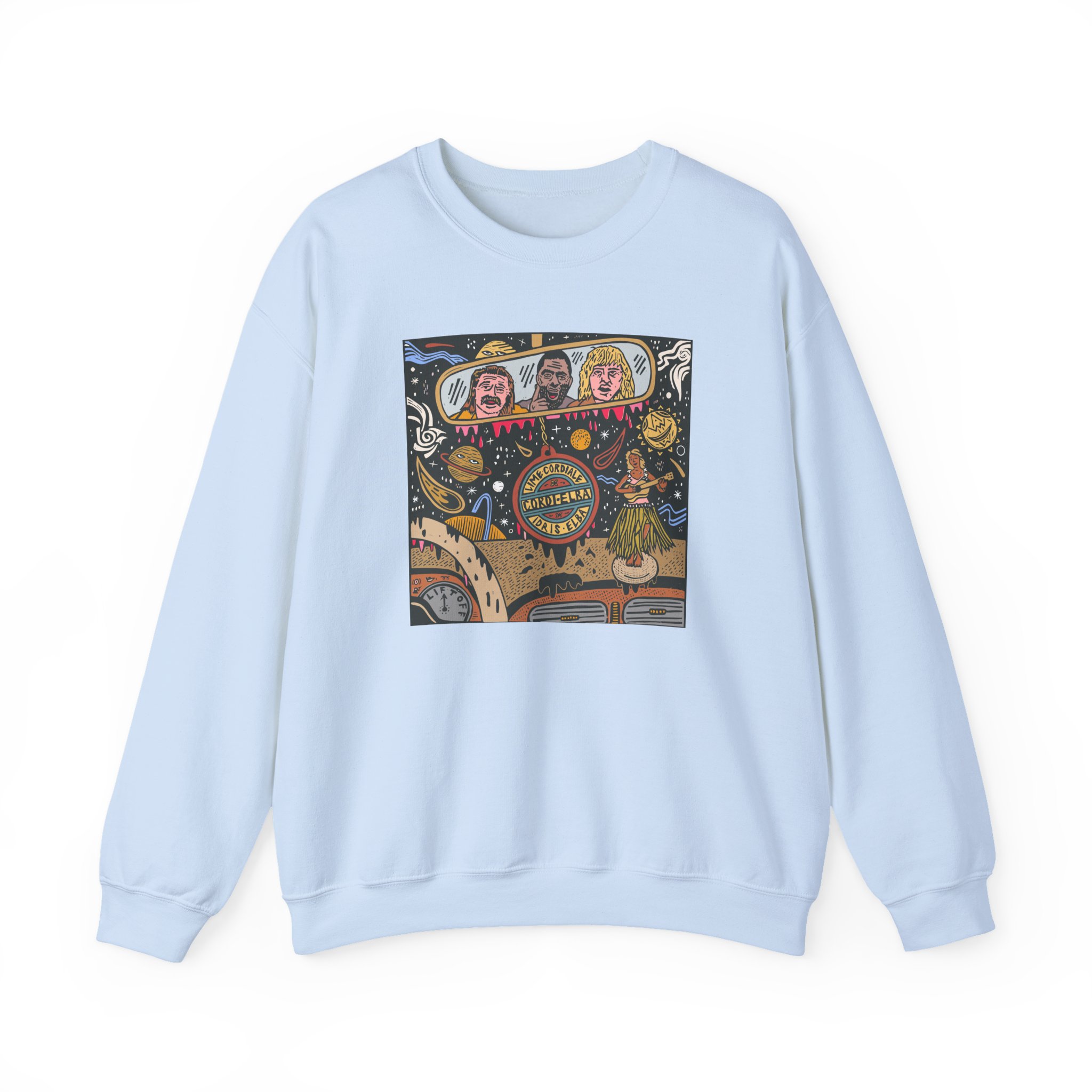 Lime Cordiale Cordi Elba Unisex Heavy Blend™ Crewneck Sweatshirt - Image 11