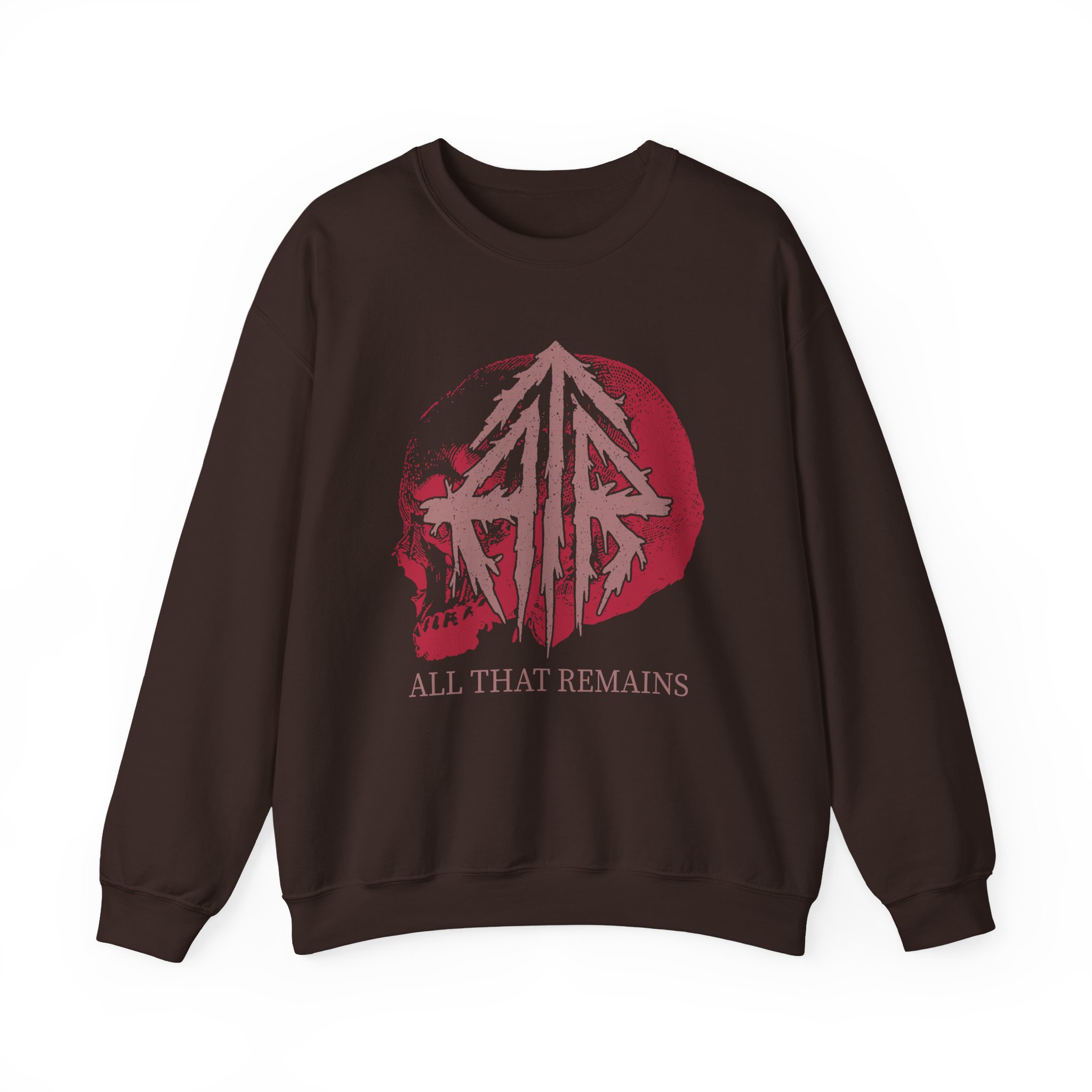 All That Remains Skull Unisex Heavy Blend™ Crewneck Sweatshirt - Image 3