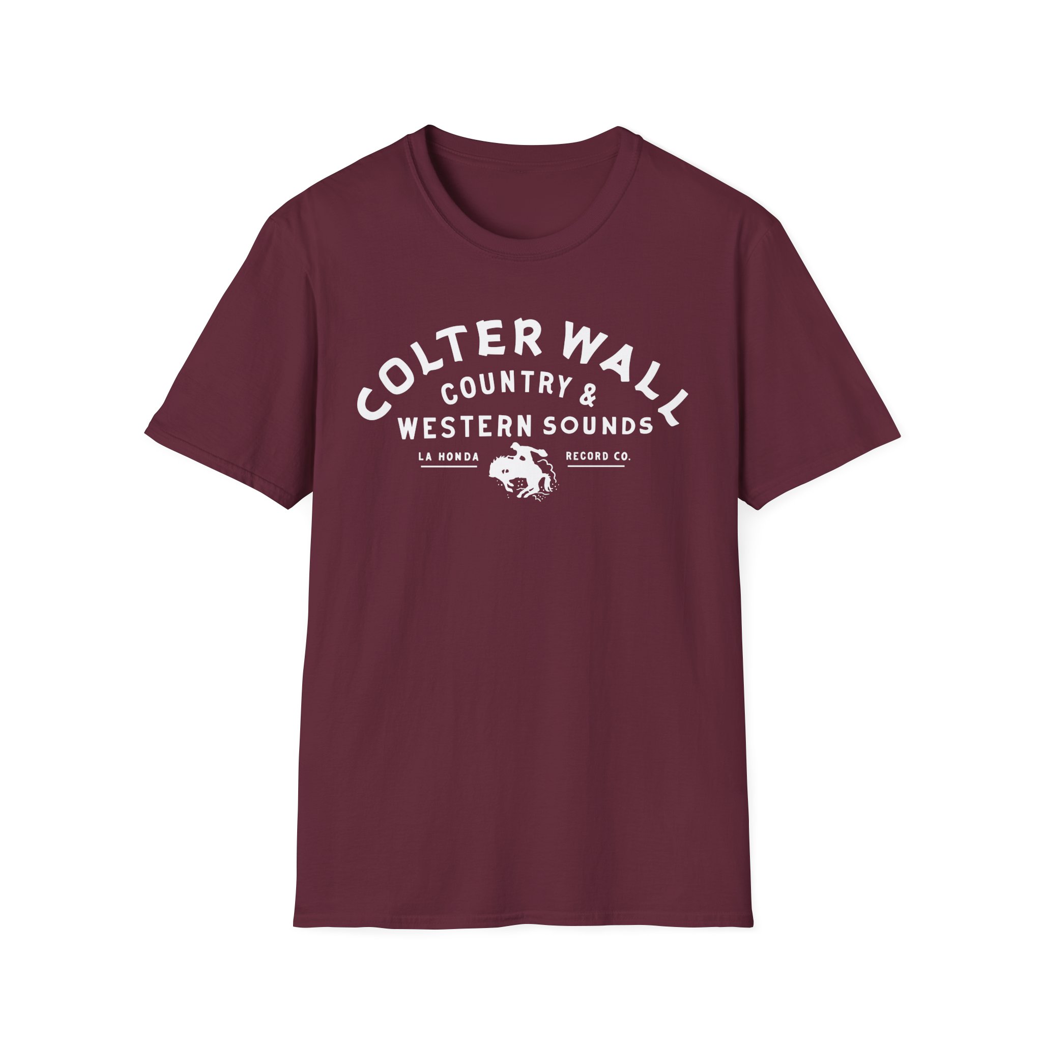 Colter Wall Country Sounds Unisex Softstyle T-Shirt - Image 3