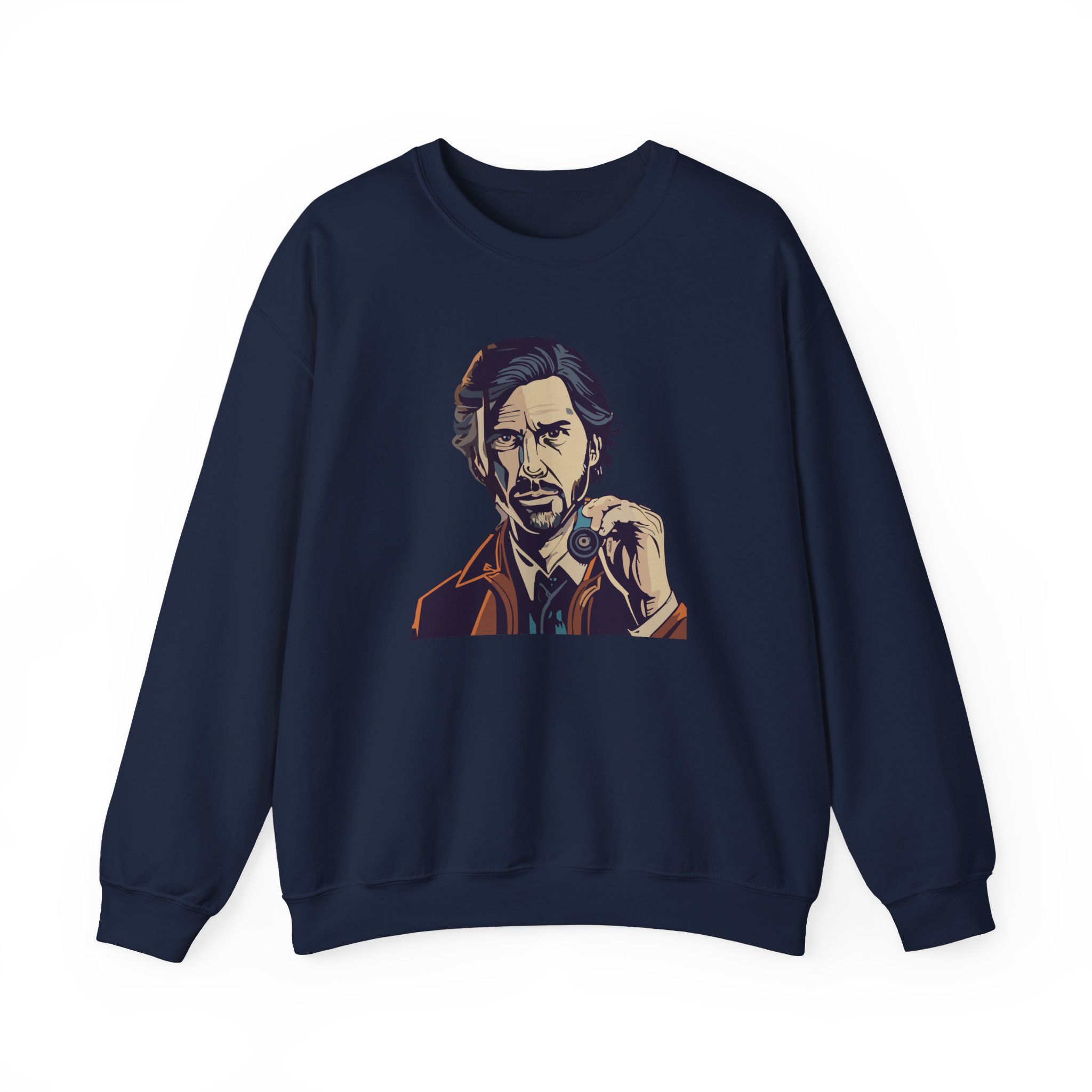 Alan Wake Cosmic Unisex Heavy Blend™ Crewneck Sweatshirt - Image 21