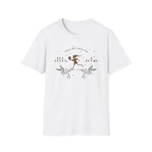 Fourth Wing This Elf Runs on Hot Cocoa and Books Unisex Softstyle T-Shirt