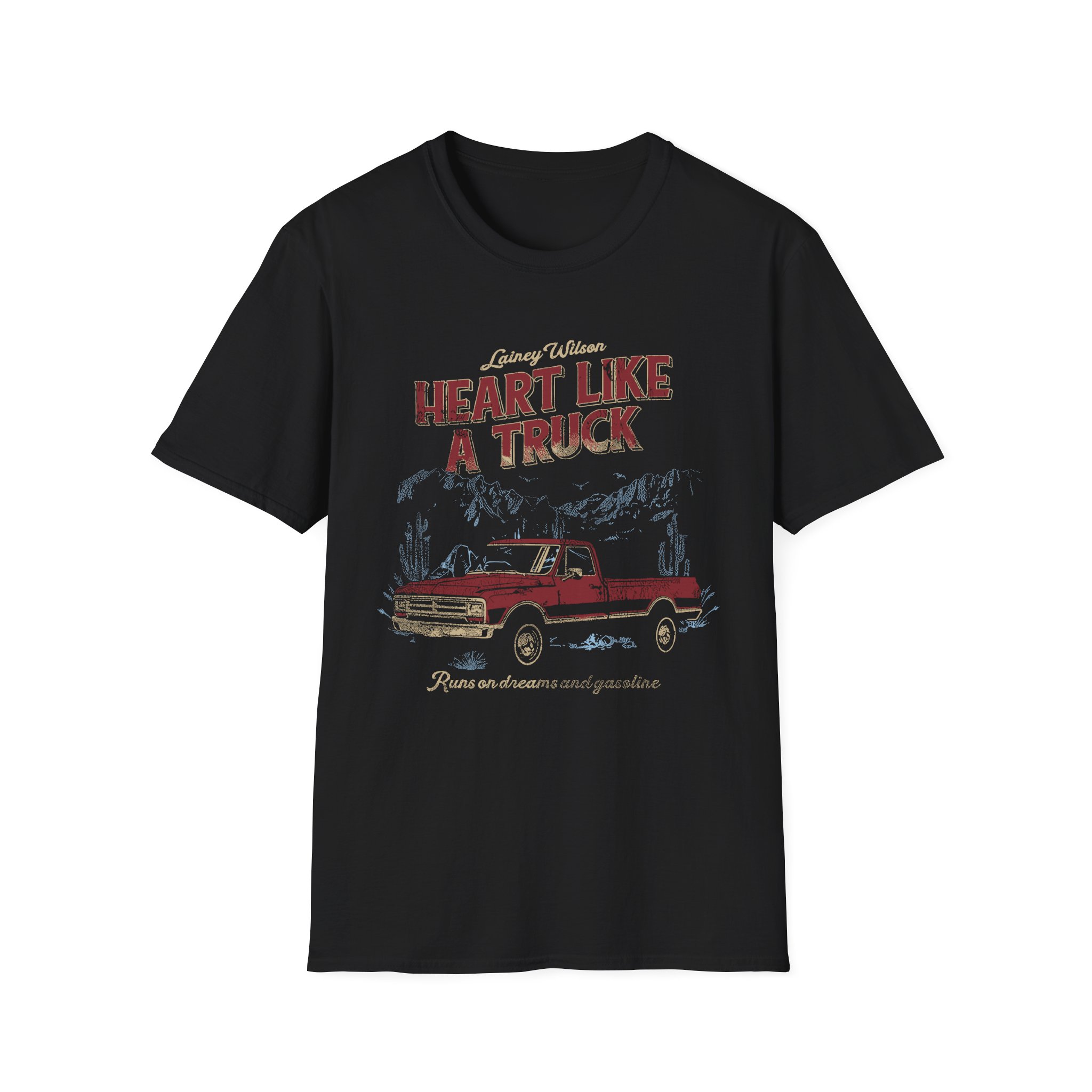 Lainey Wilson Heart Like a Truck Unisex Softstyle T-Shirt