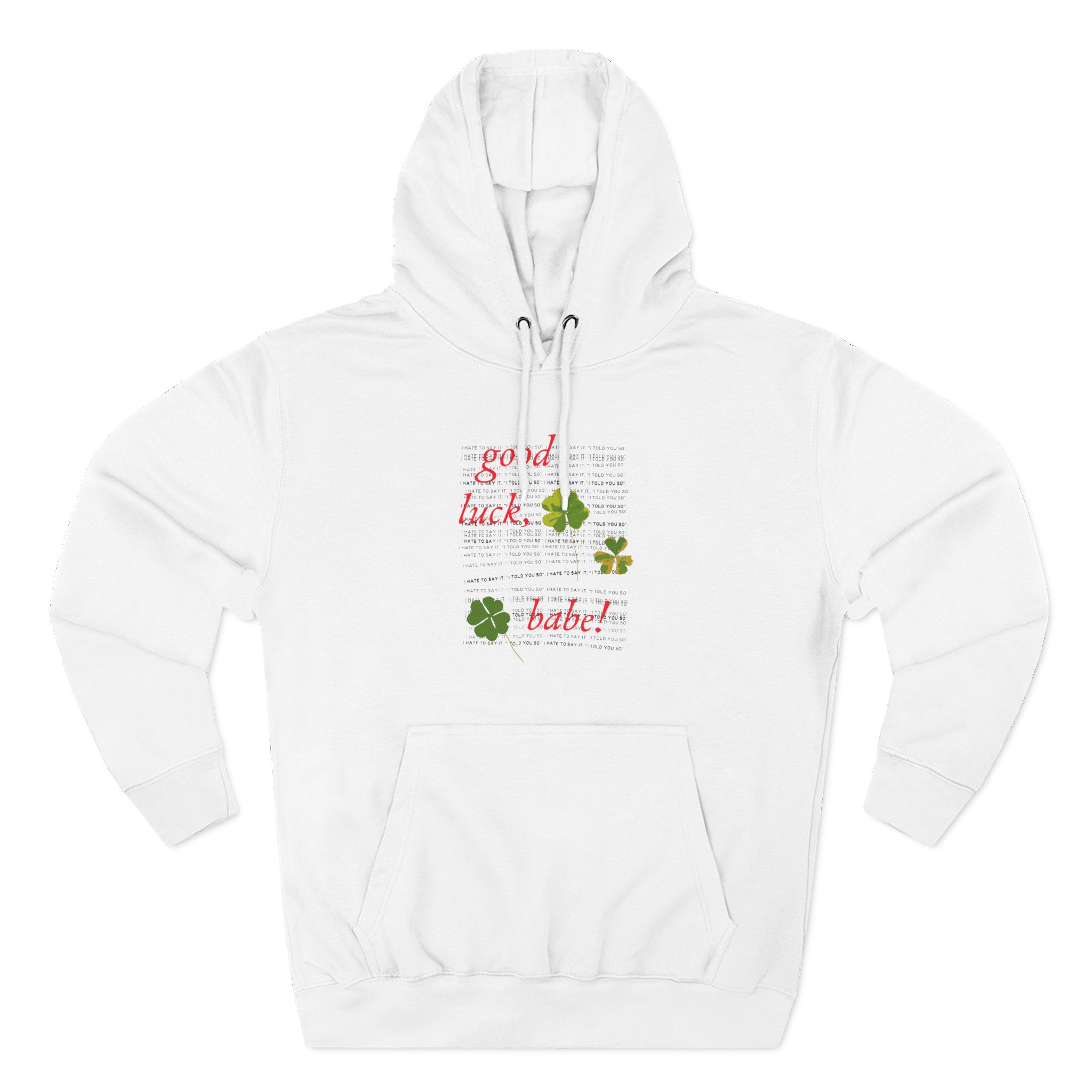 Chappell Roan Good Luck, Babe! Three-Panel Fleece Hoodie