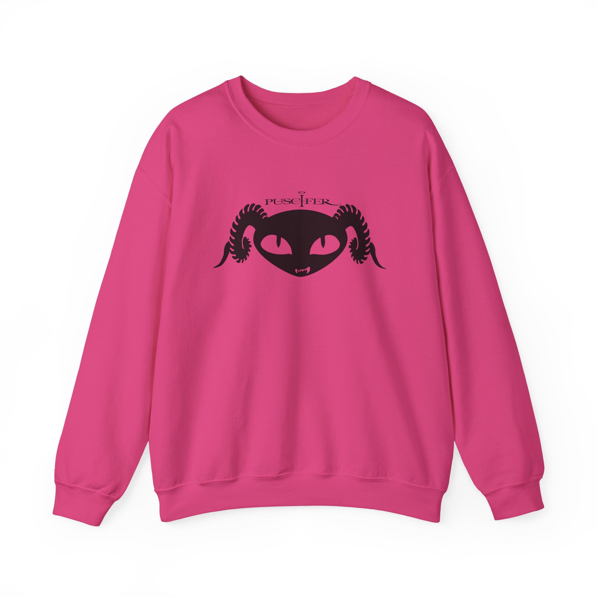 Puscifer Logo Unisex Heavy Blend™ Crewneck Sweatshirt - Image 25