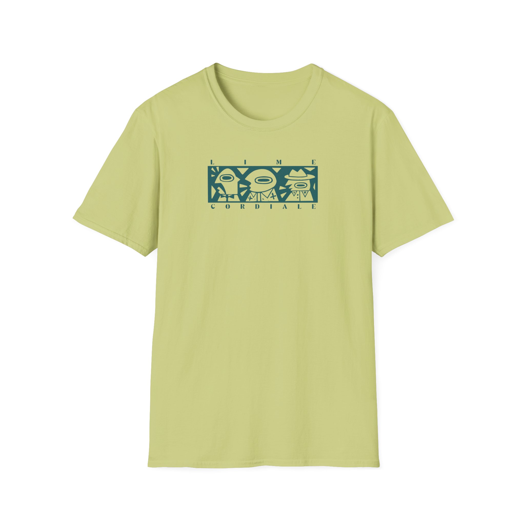 Lime Cordiale Imposter Syndrome Unisex Softstyle T-Shirt - Image 11