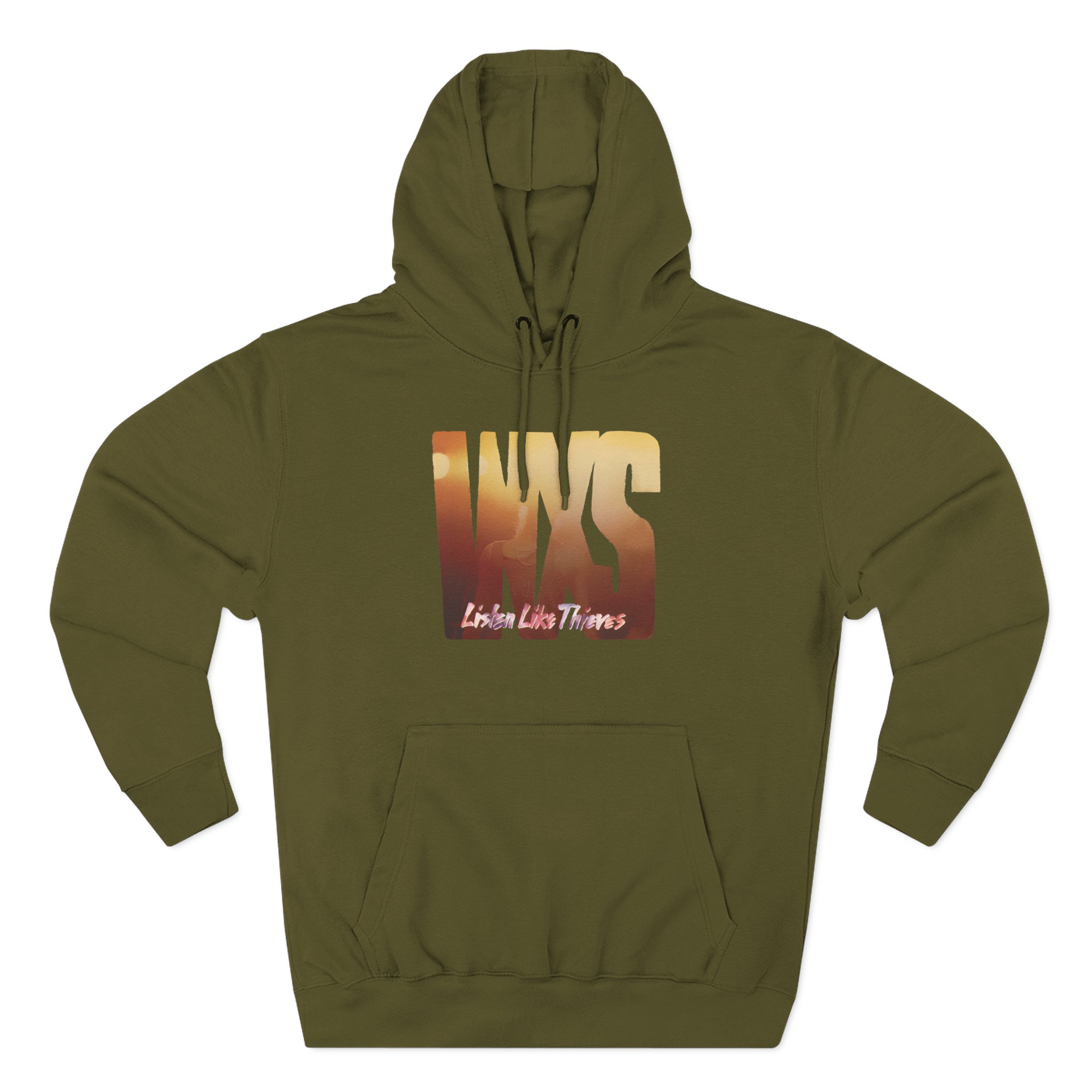 Inxs Listen Like Thieves Three-Panel Fleece Hoodie - Image 5