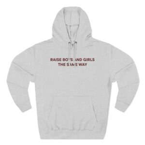Jenny Holzer Raise the Same Way Three-Panel Fleece Hoodie