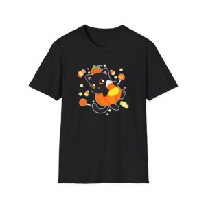 Aphmau Pumpkin Cat Unisex Softstyle T-Shirt
