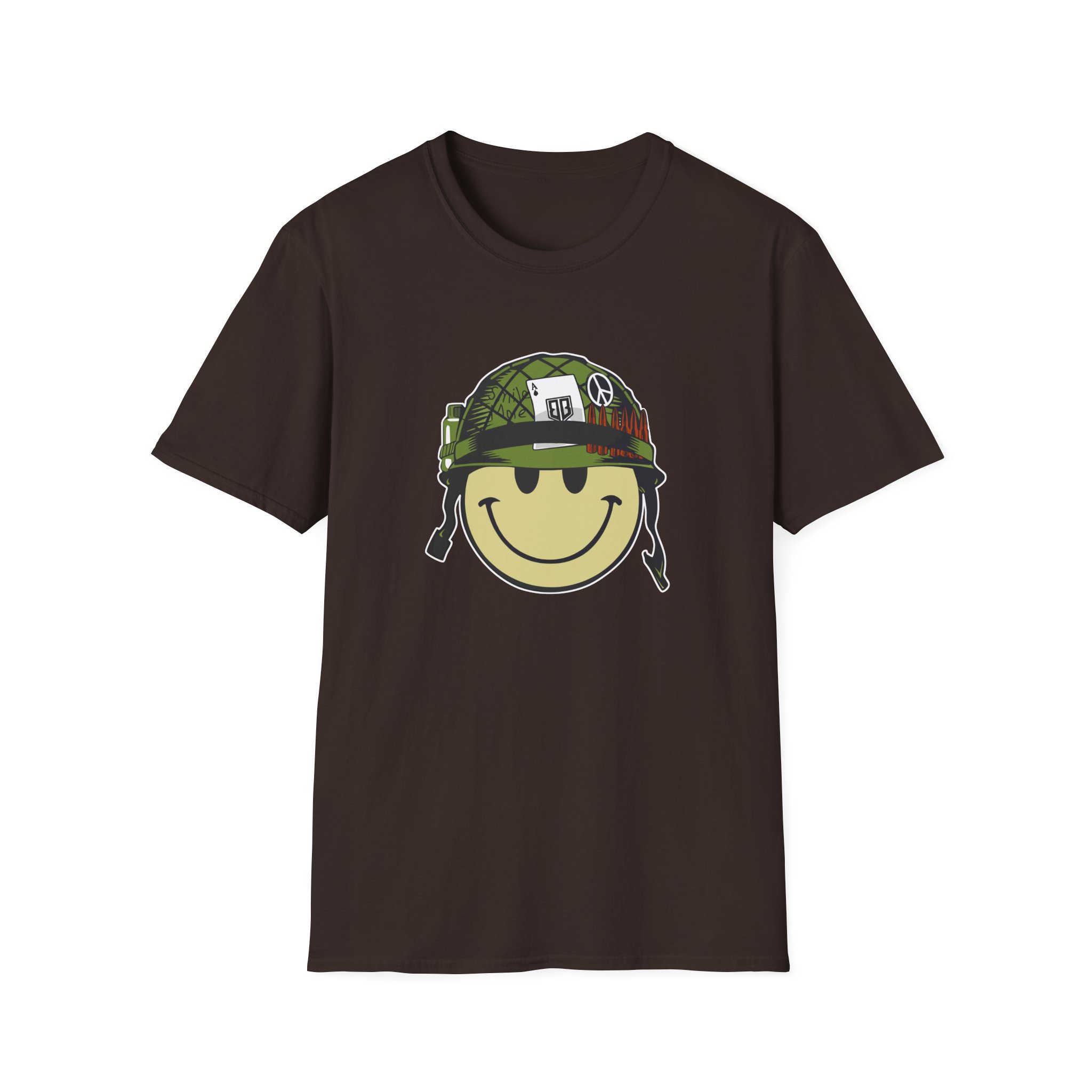 Roman Atwood Smiley Unisex Softstyle T-Shirt - Image 5