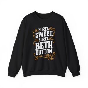 Lainey Wilson Don't Make Me Go Beth Dutton on You Unisex Heavy Blend™ Crewneck Sweatshirt
