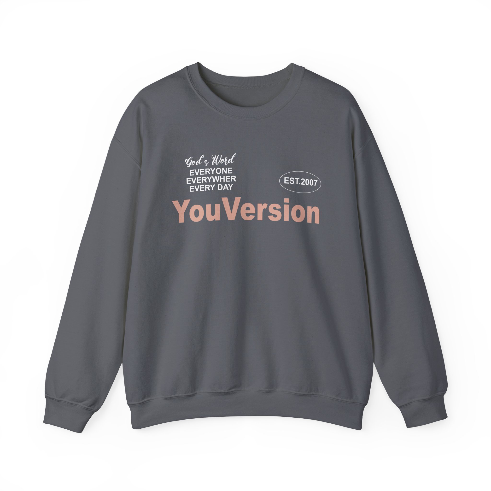 Life Church Youversion Unisex Heavy Blend™ Crewneck Sweatshirt - Image 15