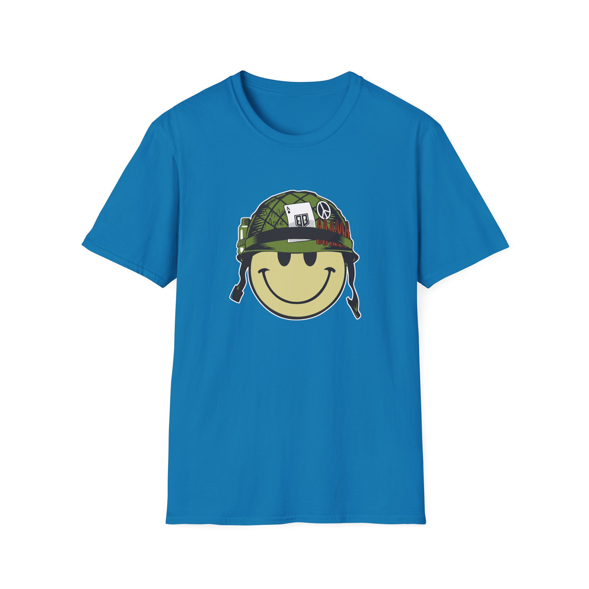 Roman Atwood Smiley Unisex Softstyle T-Shirt - Image 11
