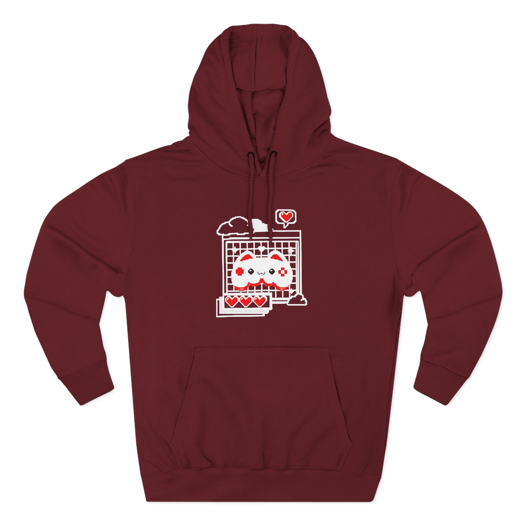 Aphmau Gamer Cat Three-Panel Fleece Hoodie - Image 15