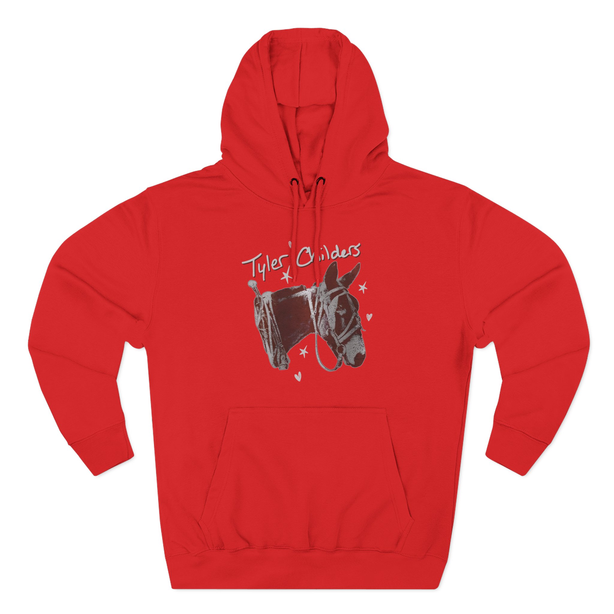 Tyler Childers Green Youth Mule Three-Panel Fleece Hoodie - Image 13