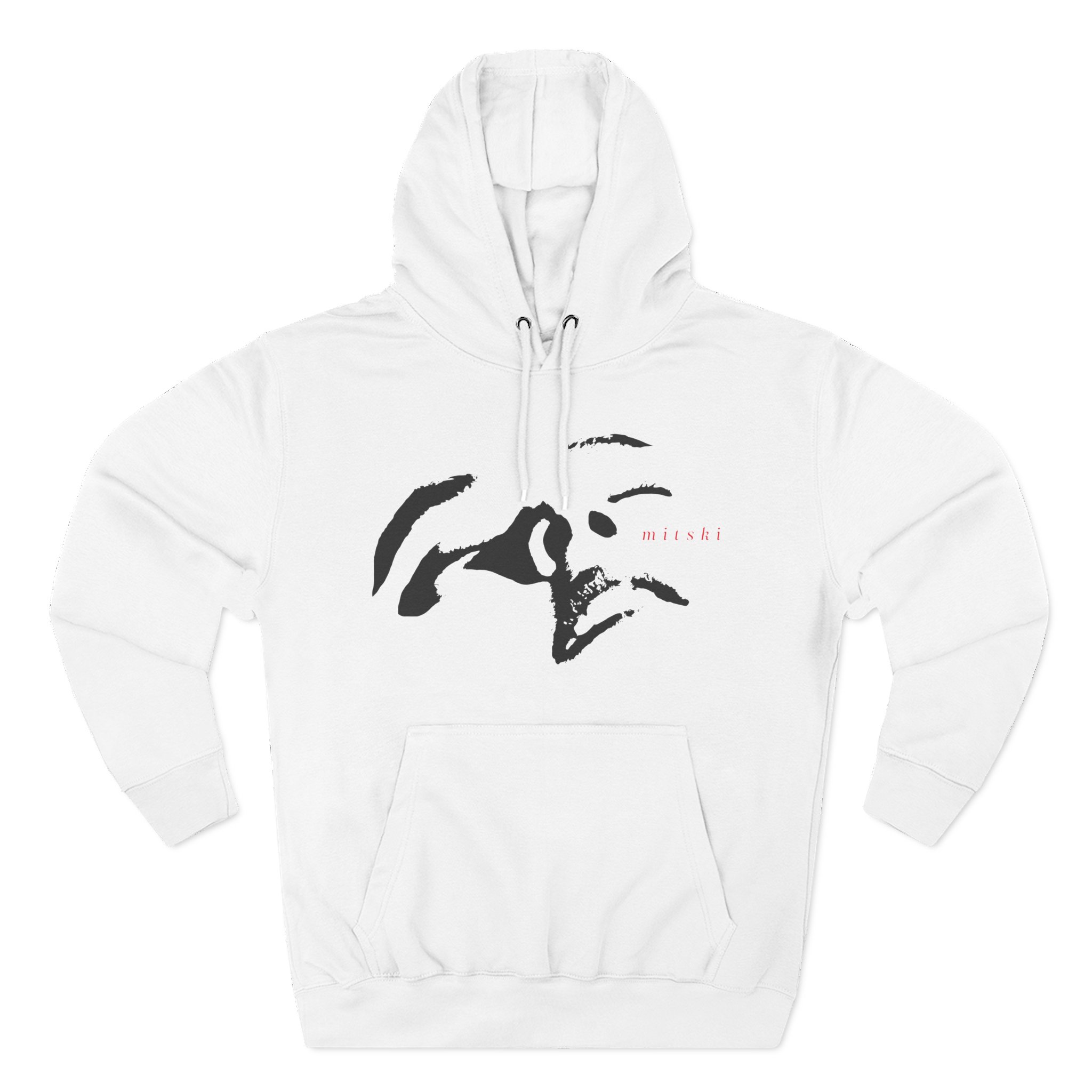 Mitski Flower Logo Three-Panel Fleece Hoodie