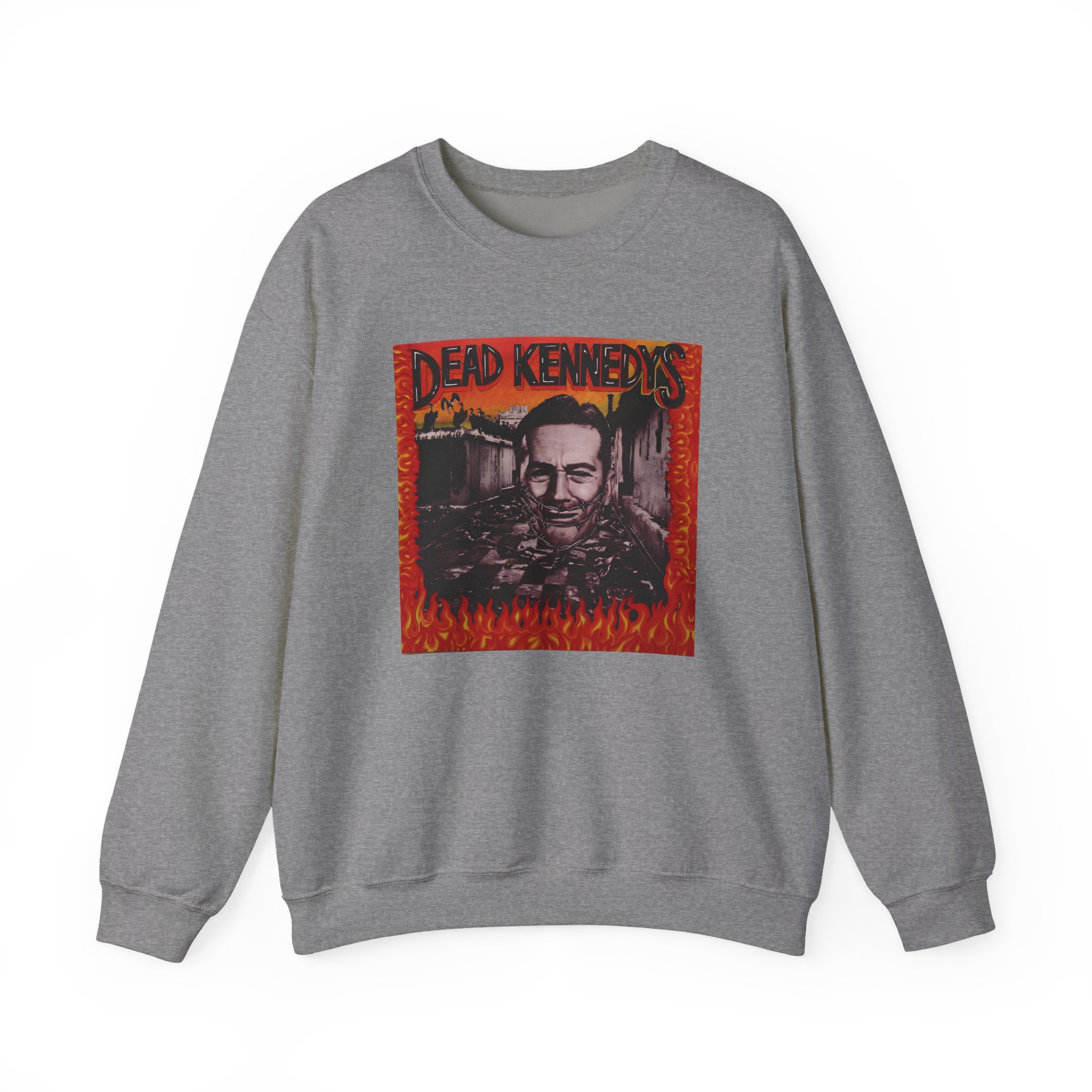 Dead Kennedys Give Me Convenience Cover Unisex Heavy Blend™ Crewneck Sweatshirt - Image 11