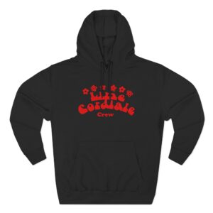 Lime Cordiale Crew Three-Panel Fleece Hoodie