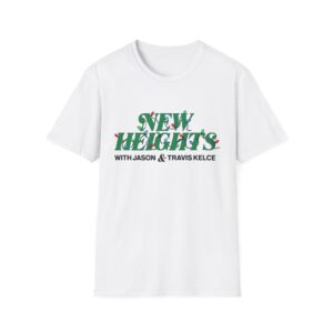 New Heights Podcast Holiday Lights Unisex Softstyle T-Shirt