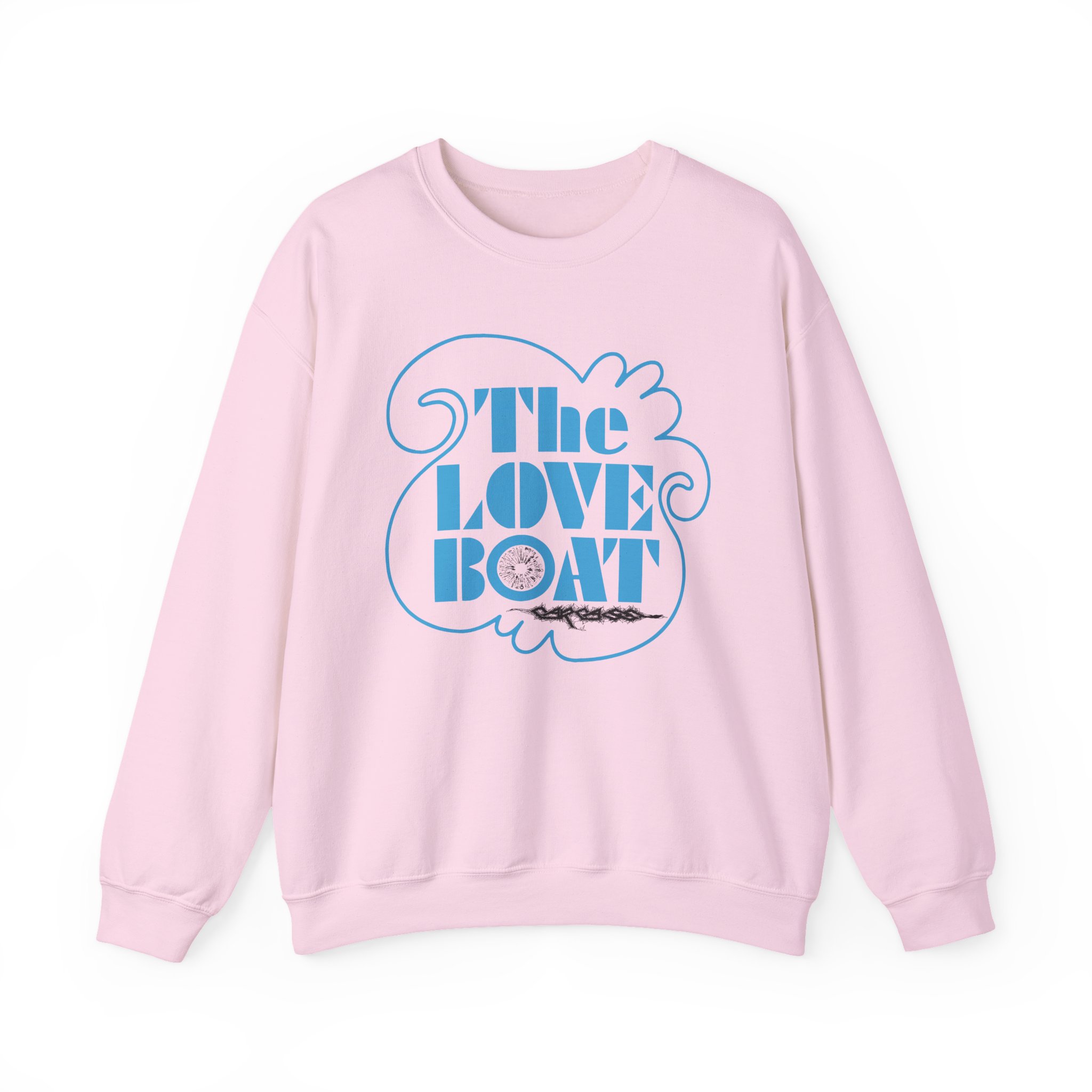 Carcass Love Boat Tee Unisex Heavy Blend™ Crewneck Sweatshirt - Image 7