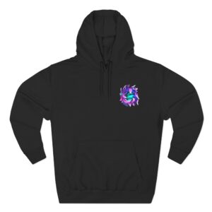 Clozee Radiant Flora Three-Panel Fleece Hoodie