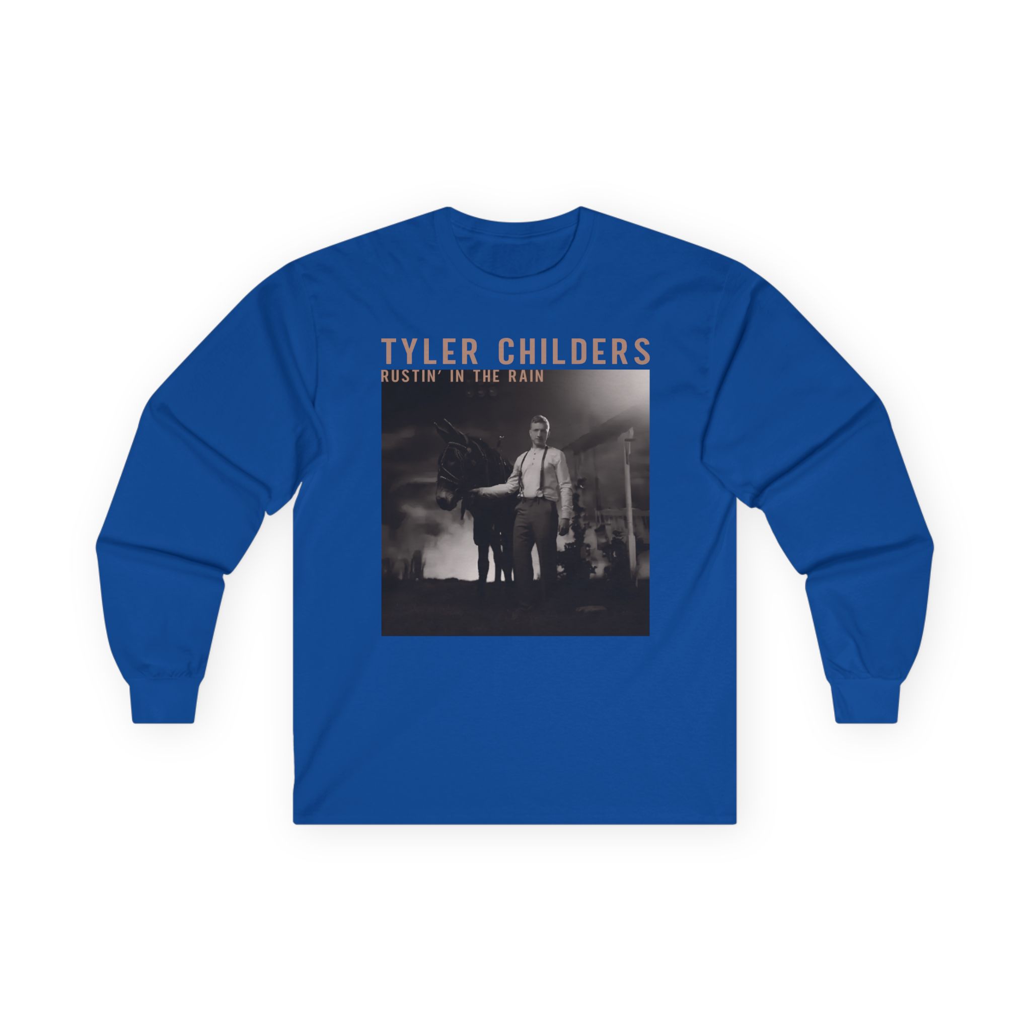 Tyler Childers Black Rustin Unisex Ultra Cotton Long Sleeve Tee - Image 13
