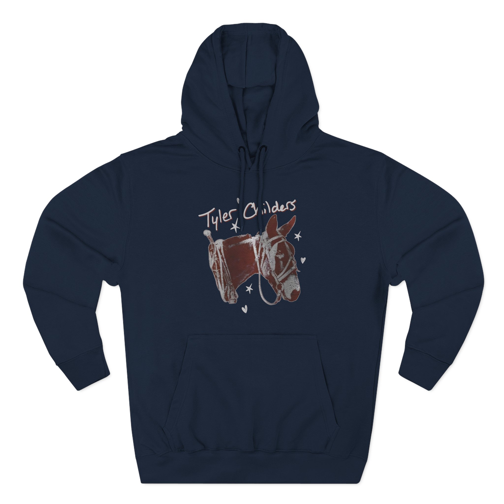 Tyler Childers Green Youth Mule Three-Panel Fleece Hoodie - Image 11