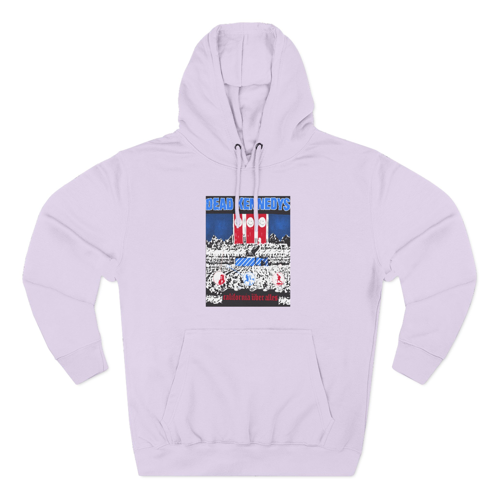 Dead Kennedys California Uber Alles Three-Panel Fleece Hoodie - Image 13