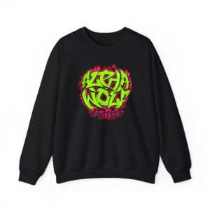 Alpha Wolf Half Living Things Unisex Heavy Blend™ Crewneck Sweatshirt