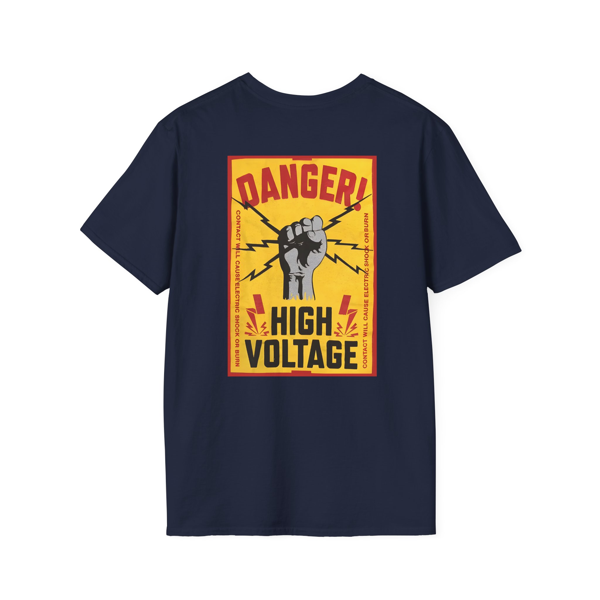 Lachlan Danger! High Voltage Unisex Softstyle T-Shirt - Image 22