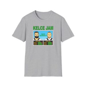 New Heights Kelce Jam Jason And Travis Unisex Softstyle T-Shirt