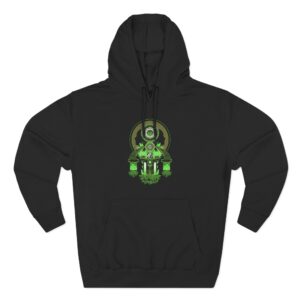 Clozee Green Earth Three-Panel Fleece Hoodie