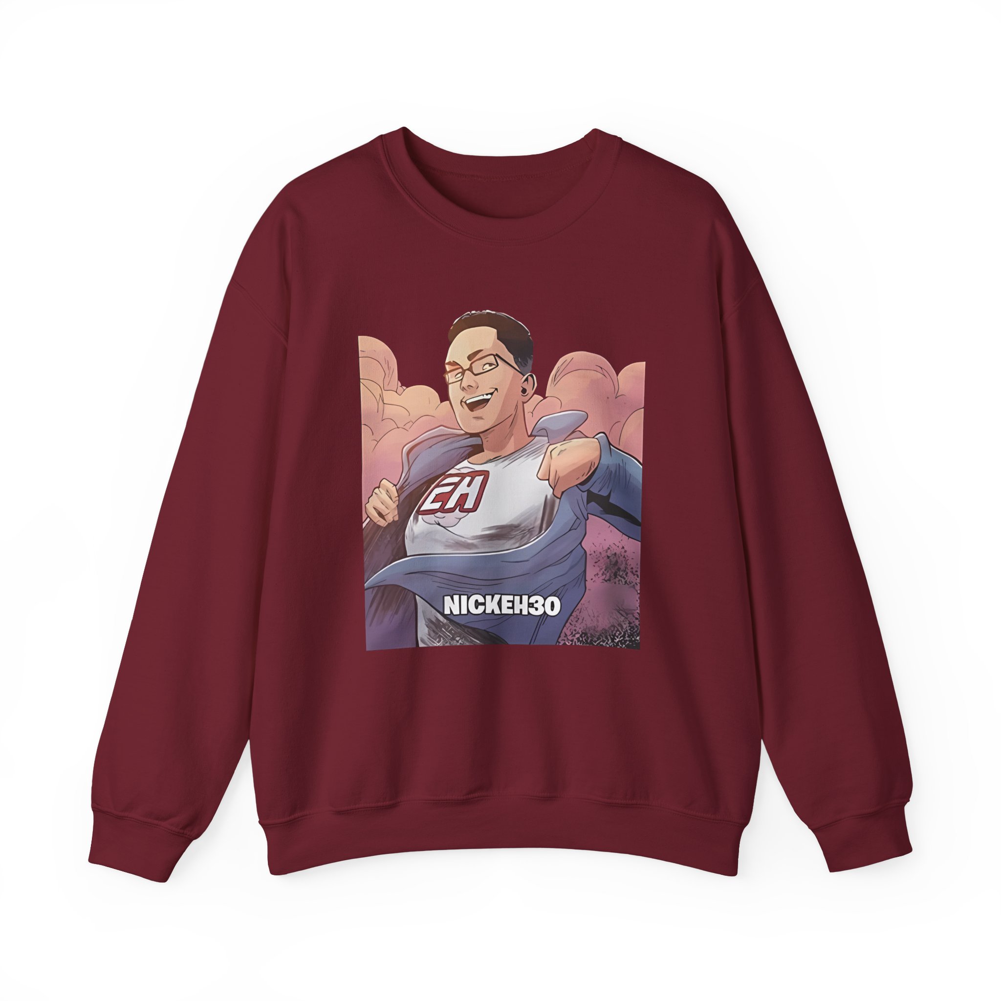 Nick Eh 30 Superhero Unisex Heavy Blend™ Crewneck Sweatshirt - Image 23