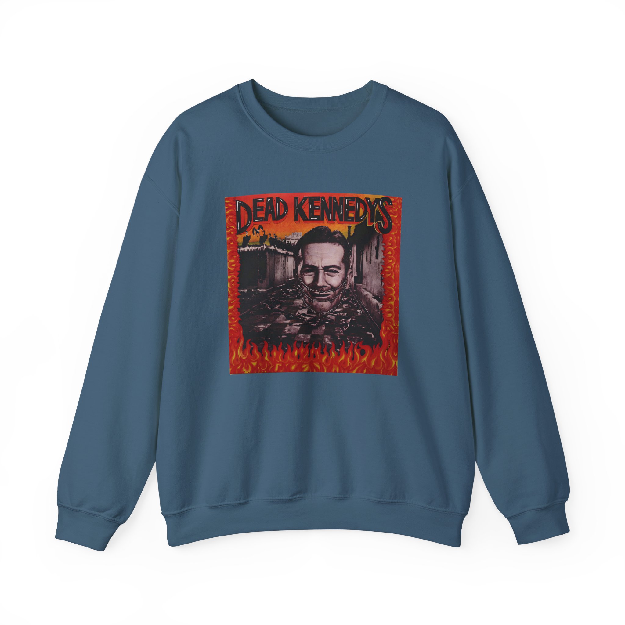 Dead Kennedys Give Me Convenience Cover Unisex Heavy Blend™ Crewneck Sweatshirt - Image 21